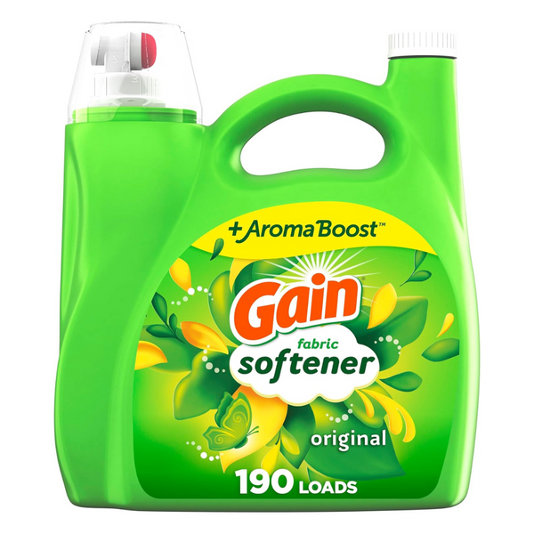 Gain Fabric Softener (Original Scent, 140 Fl Oz, 190 Loads)