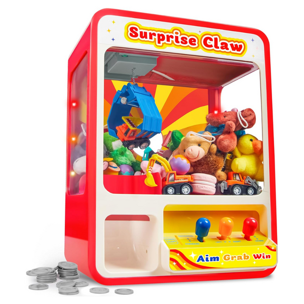 Joyin Claw Machine Arcade Toy With LED Light & Adjustable Sound