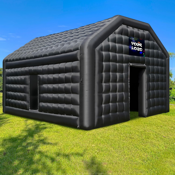 Large Black Inflatable Party Tent (20x16.5x12Ft)