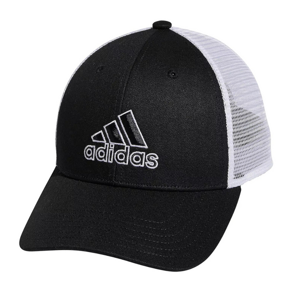 Adidas Men's Mesh Back Structured Low Crown Snapback Adjustable Fit Cap