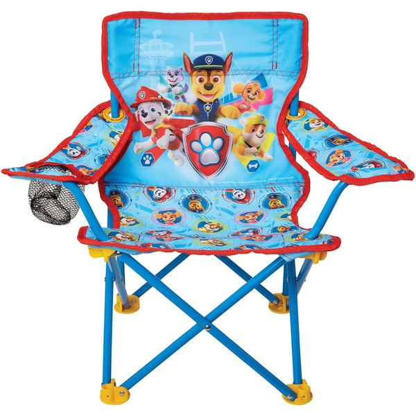 Paw Patrol Kids Camp Fold N Go Chair With Carry Bag