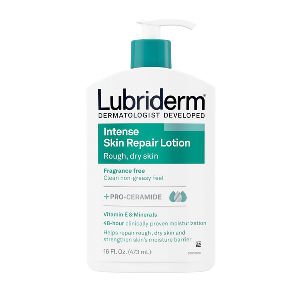 Lubriderm Intense Dry Skin Repair Lotion + Pro-Ceramide With Vitamin E & Minerals (16 Fl. Oz)