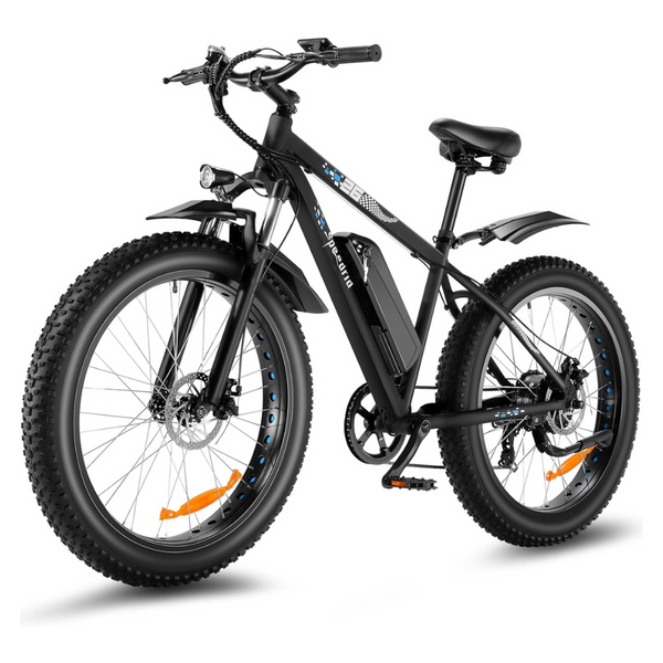 Speedrid 10.4Ah Removable Battery 26" x 4" Fat Tire Electric Bike