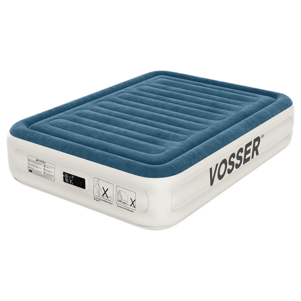 VOSSER Queen Air Mattress With Built-In Pump