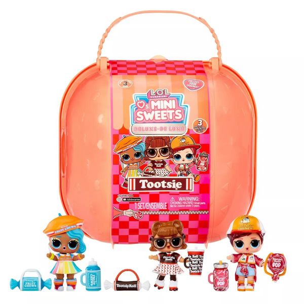 L.O.L. Surprise Loves Mini Sweets S3 Deluxe Tootsie With 3 Dolls