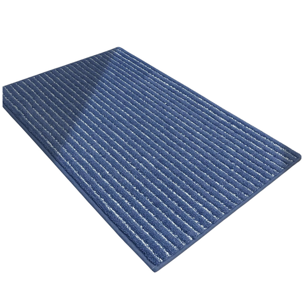 Cosy Homeer 24" x 35" Indoor Door Mat (Blue)