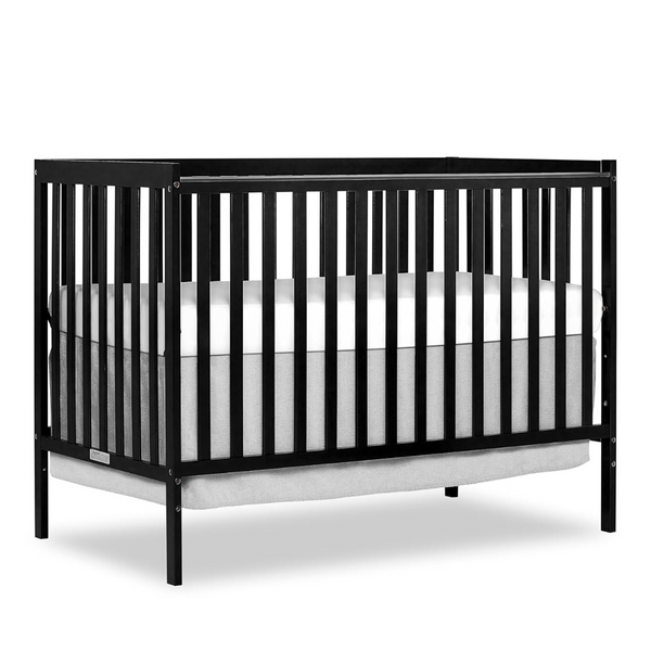 Dream On Me Synergy 5-In-1 Convertible Crib (Black)