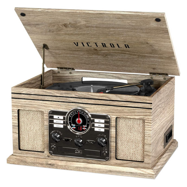 Victrola Nostalgic 6-In-1 Bluetooth Record Player & Multimedia Center