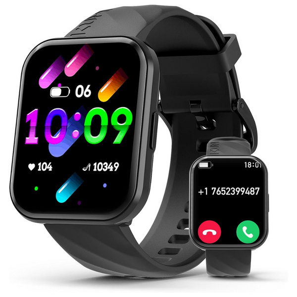 Men's IP68 Waterproof 1.96" Smart Watch For Android iOS (3 Colors)