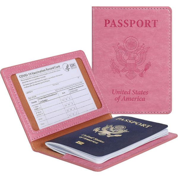 3-Pack Bulfull Leather Passport Holder