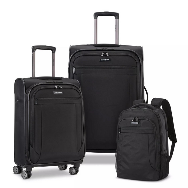 3-Piece Samsonite Tenacity DLX Luggage Set (2 Colors)