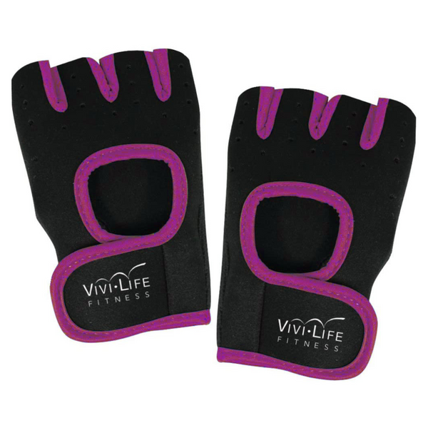 Vivitar Breathable Mesh Fabric Workout Gloves