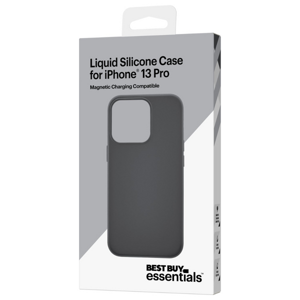 Best Buy Essentials Liquid Silicone Case For iPhone 13 Pro