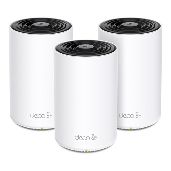 3-Pack TP-Link Deco XE70 Pro AXE4900 Tri-Band WiFi 6E Mesh WiFi System