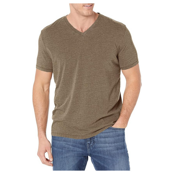 Lucky Brand Mens Venice Burnout V-neck Tee T Shirt