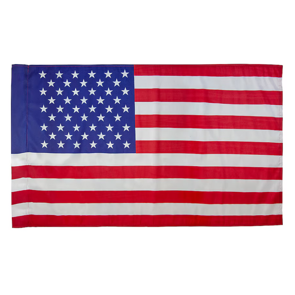 Valley Forge Flag 4.29-ft W x 2.42-ft H American Banner