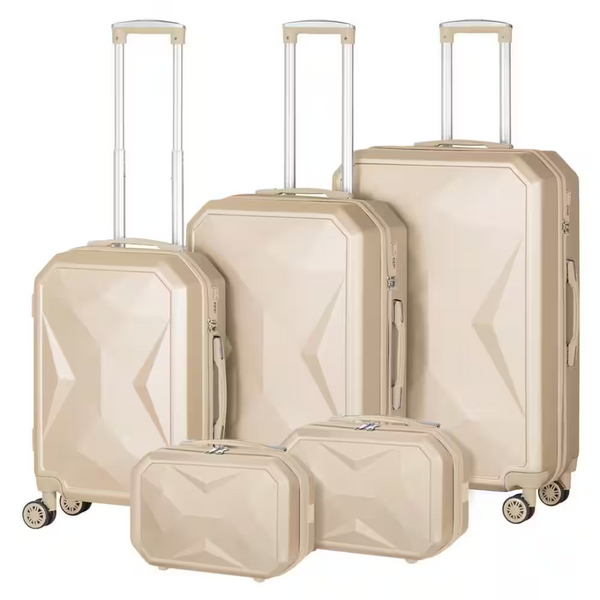 5-Piece Hikolayae Crossroad Collection Upright Luggage Set (Various)