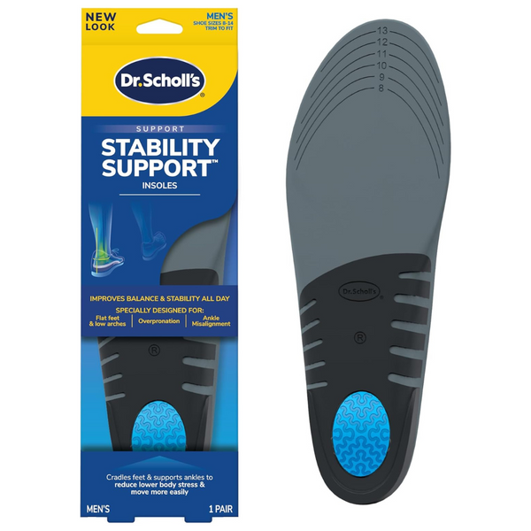 Dr. Scholl's Stabilizing Support Insole With Motion Control (Size 8-14)