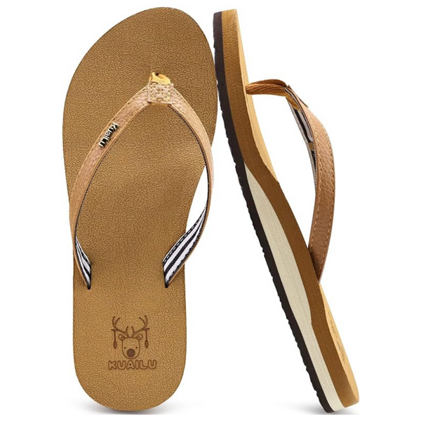 Women's Arch Support Flip Flops (Various Colors/Sizes)