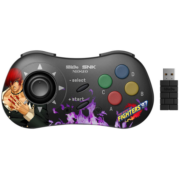 8Bitdo Neogeo Wireless Controller With Classic Click-Style Joystick