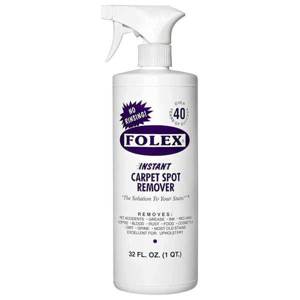 Folex Instant Carpet Spot Remover (Odor Free, 32 Fl Oz)