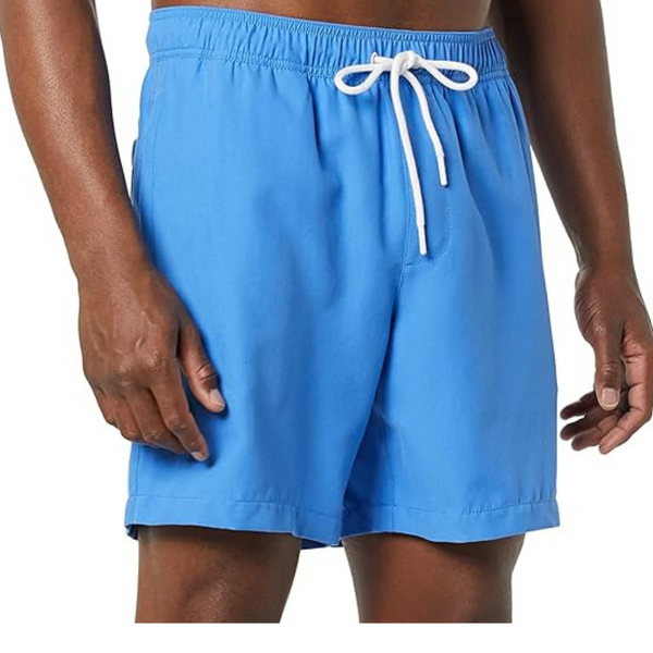 Amazon Essentials Men's 7" Quick-Dry Swim Trunk (Various)