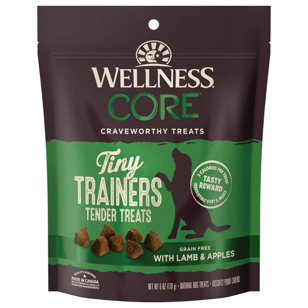 Wellness Grain-Free Core Soft Tiny Trainers Dog Treats (6 0z)