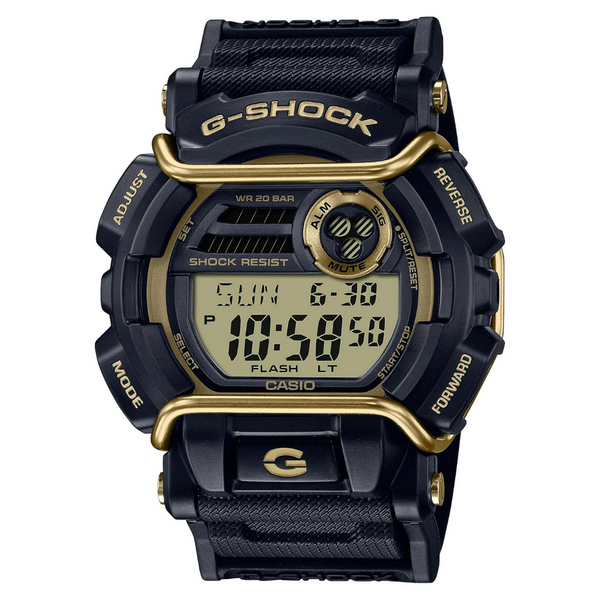 Casio Men's G-Shock Black And Gold Digital Sport Watch