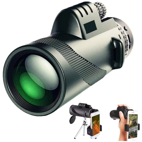 80x100 HD High Powered Low Night Vision Monocular Telescope