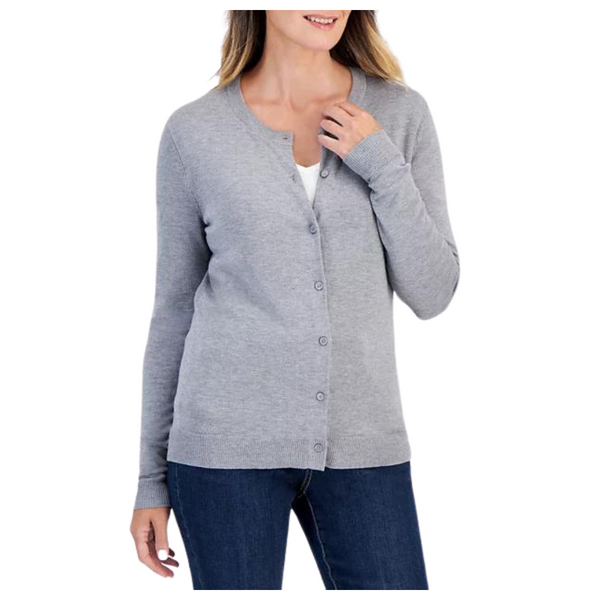 Style & Co Women's Button-Up Cardigan