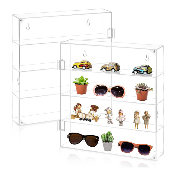 Acrylic Display Case With Shelves