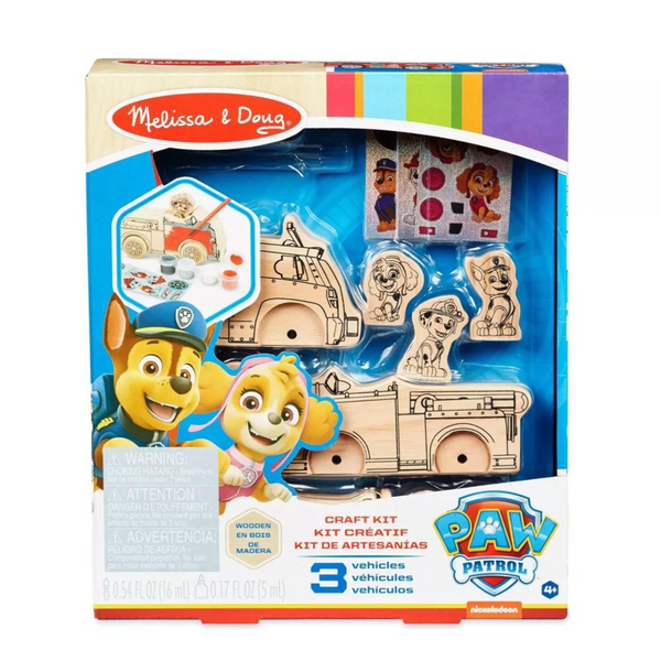 Melissa & Doug PAW Patrol Wooden Vehicles Craft Kit