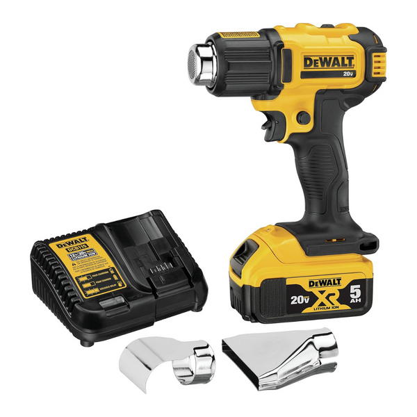 Dewalt DCE530P1 20V MAX Cordless Heat Gun Kit