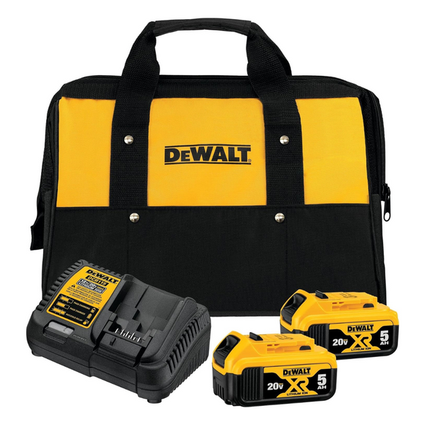 Dewalt 20V MAX Battery Starter Kit With 2 Batteries