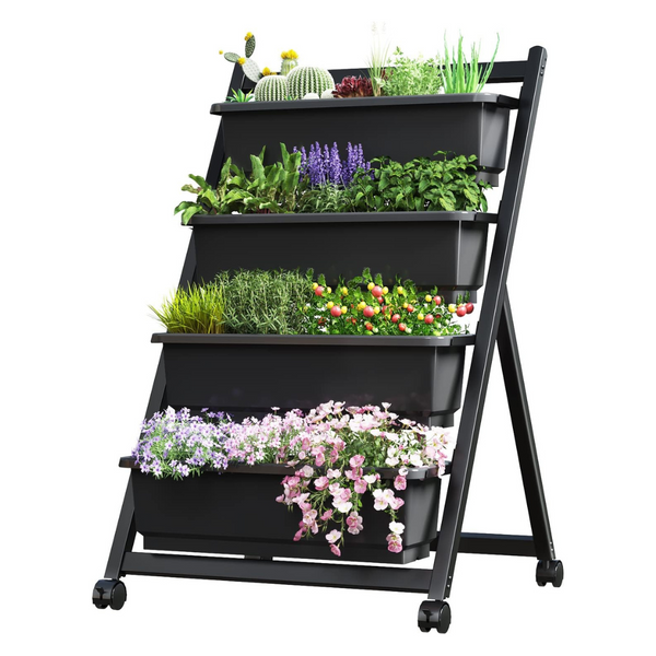 Fleximounts 4Ft Vertical Raised Garden Bed