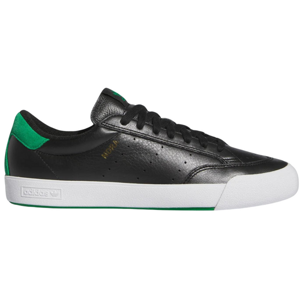 Adidas Men's Nora Signature Skateboarding Shoes (Core Black/Green)