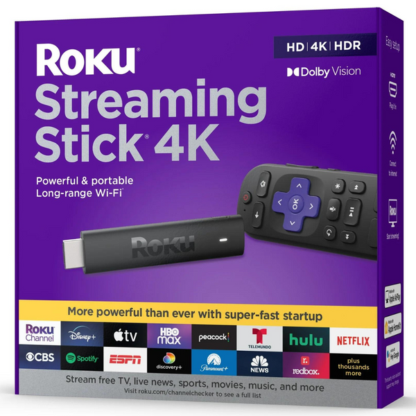 Roku Streaming Stick 4K Streaming Device