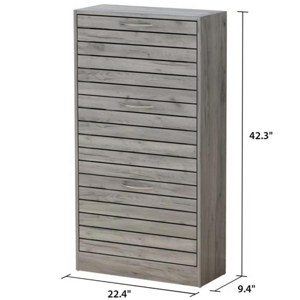 Loon Peak 10-12 Pair Shoe Storage Cabinet