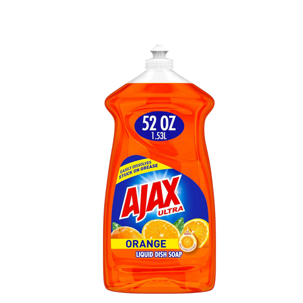 Ajax Triple-Action Dishwashing Liquid, 52 Oz