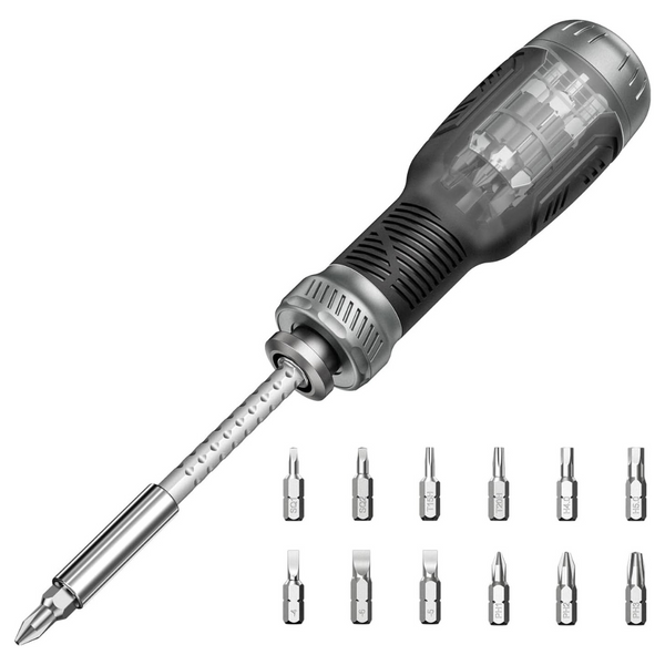 Wesdut 13-In-1 Super Durable Multi-Bit Screwdriver Set