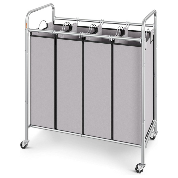 VEVOR 4 Section Laundry Sorter Cart