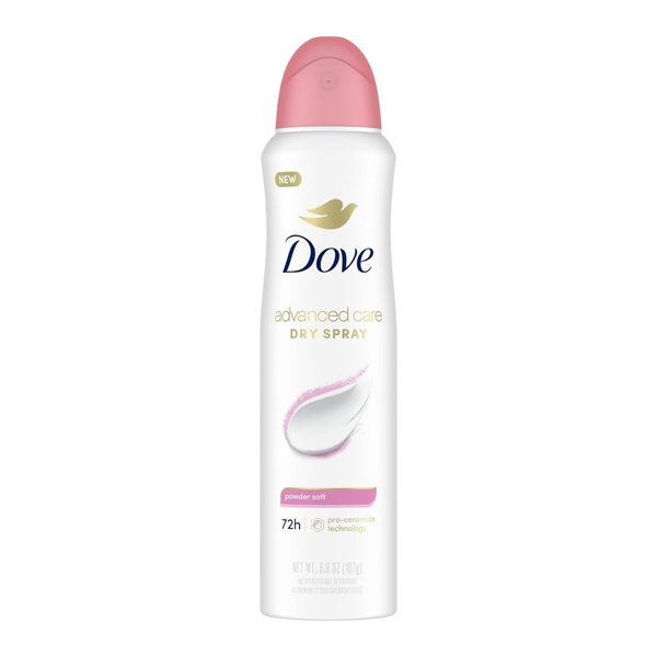 Dove Advanced Care Antiperspirant Deodorant Spray Powder (Pack Of 12)