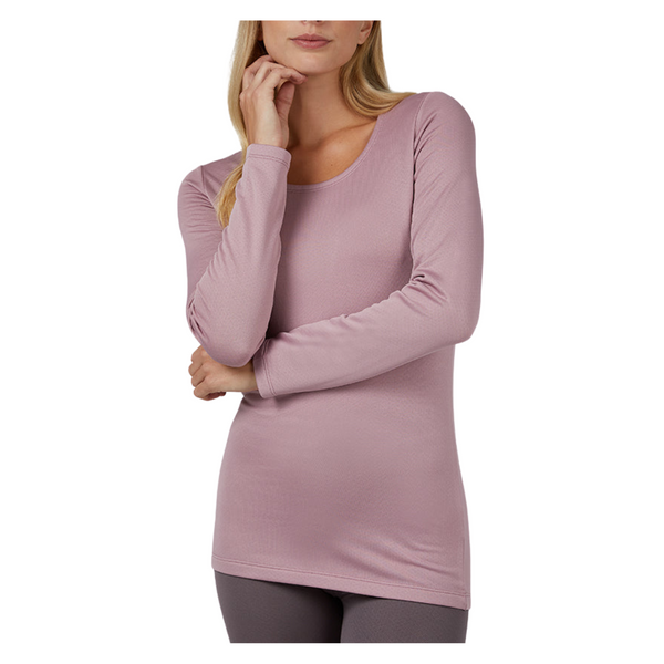 32 Degrees Women's Midweight Brushed Baselayer Scoop Top