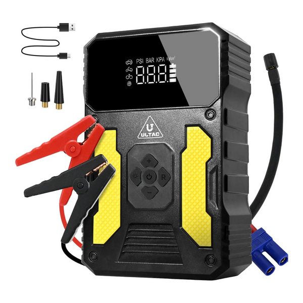 Ultac 3000A 20000mAh Car Jump Starter With 150PSI Tire Inflator