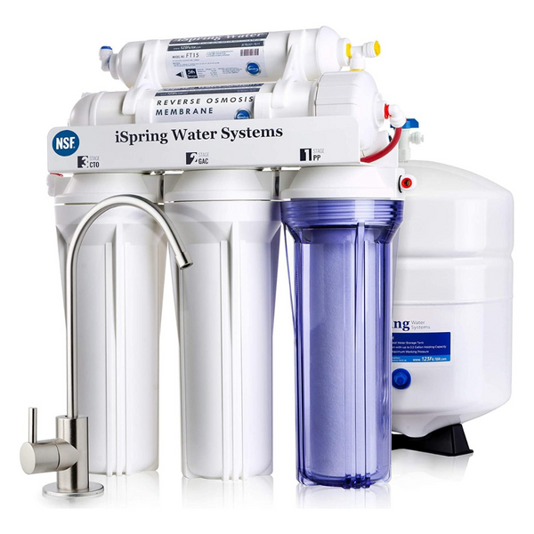 iSpring RCC7 High Capacity 5-Stage Reverse Osmosis Water Filter