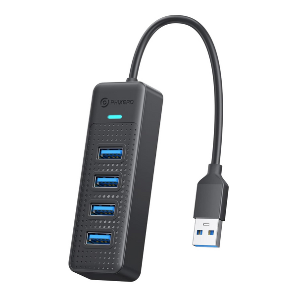 4-Port USB 3.0 Hub Multi USB Port Expander