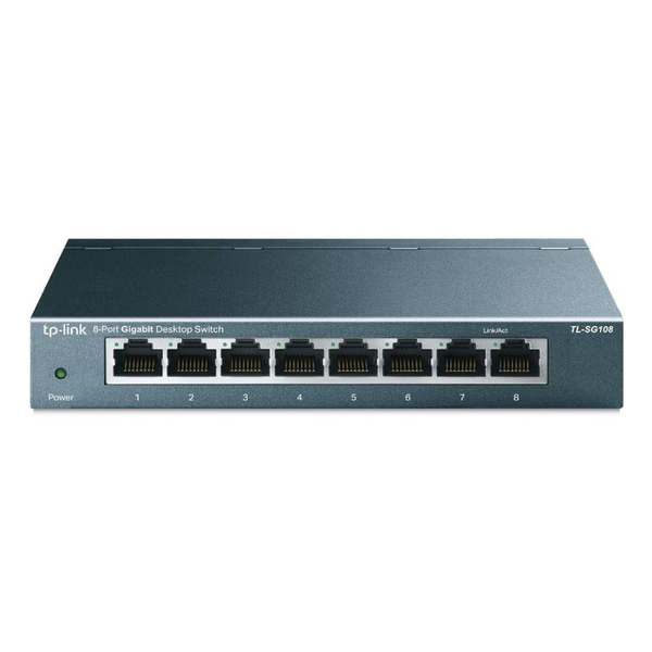 TP-Link TL-SG108 8-Port Unmanaged Gigabit Desktop Switch