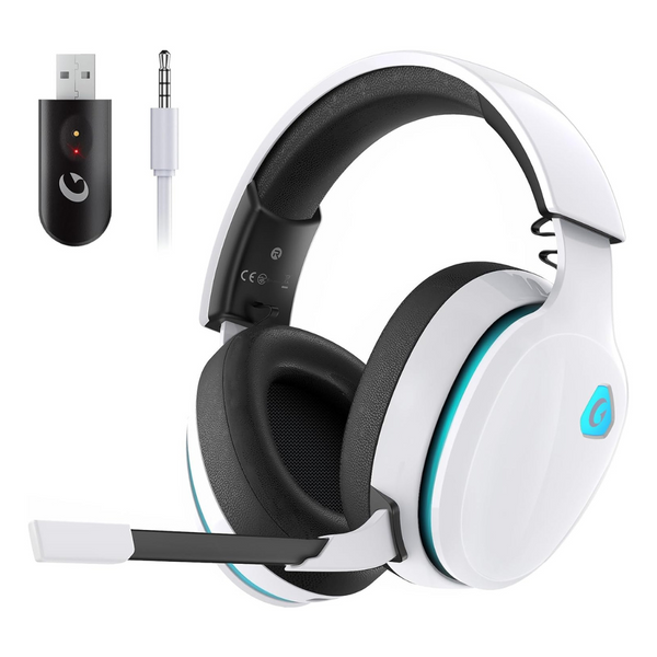 Gtheos 2.4GHz Bluetooth 5.2 Gaming Headset