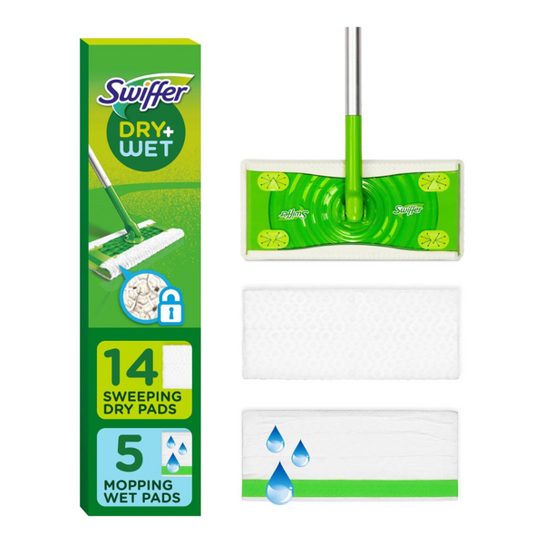 Swiffer Sweeper 2-In-1 Dry And Wet Multi Surface Floor Cleaner