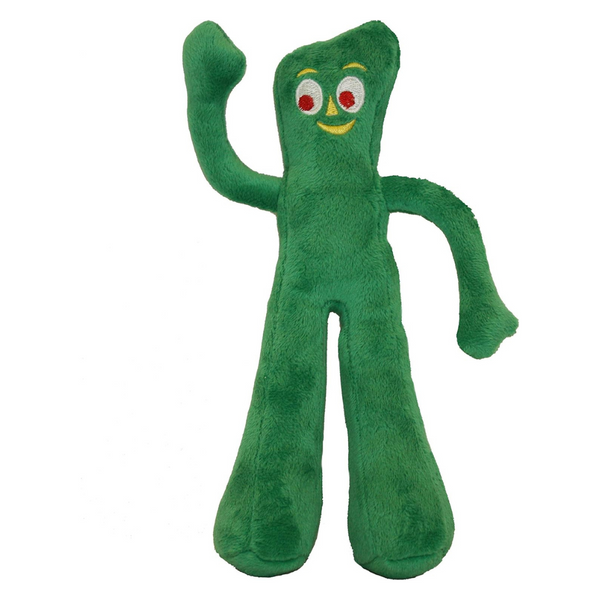 Multipet 9" Gumby Plush Filled Dog Toy